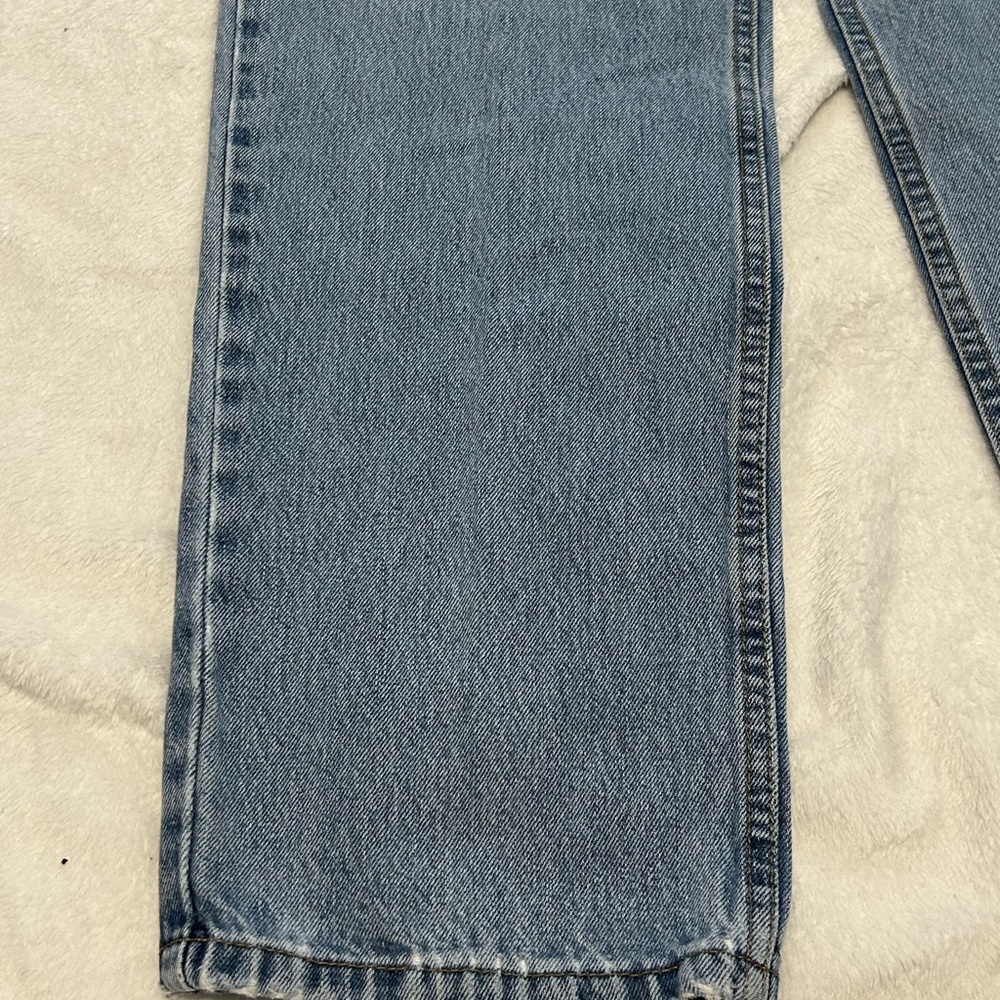 Levis 550 Relaxed Fit Jeans Mens 36x34 Light Wash Denim Tapered Leg 550-0260 - Picture 2 of 4